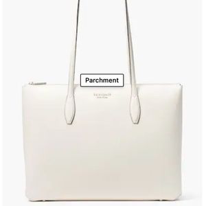 Kate Spade Tote in Parchment